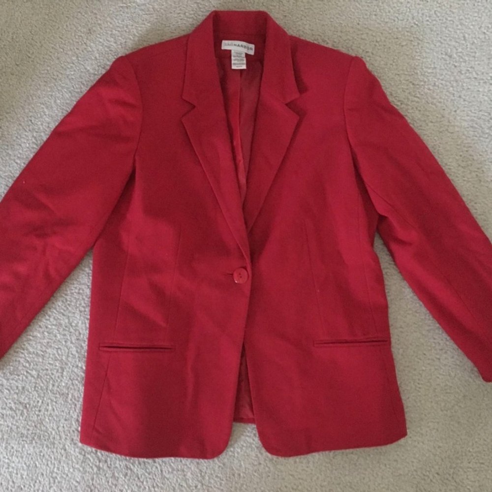 Red 80's/90's Blazer SagHarbor
